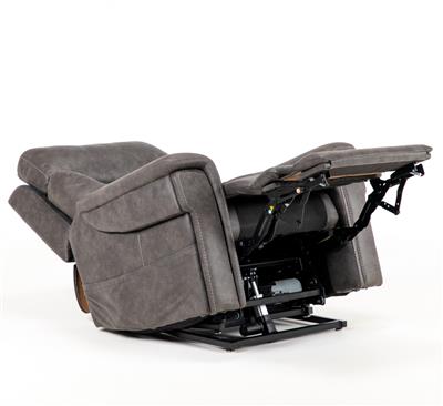 Donatello Plus Lift Recliner-Canyon Steel