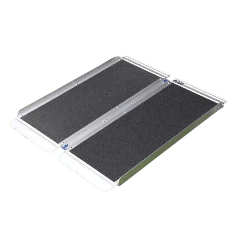 Aluminium Single-Fold Premium Wheelchair Ramp with Carry Bag- 300kg Capacity