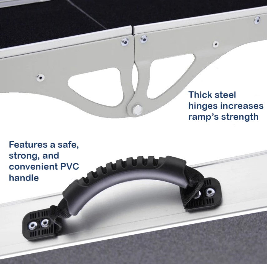 Aluminium Multi-Fold Wheelchair Ramp - 272kg Capacity (Pre-order only)