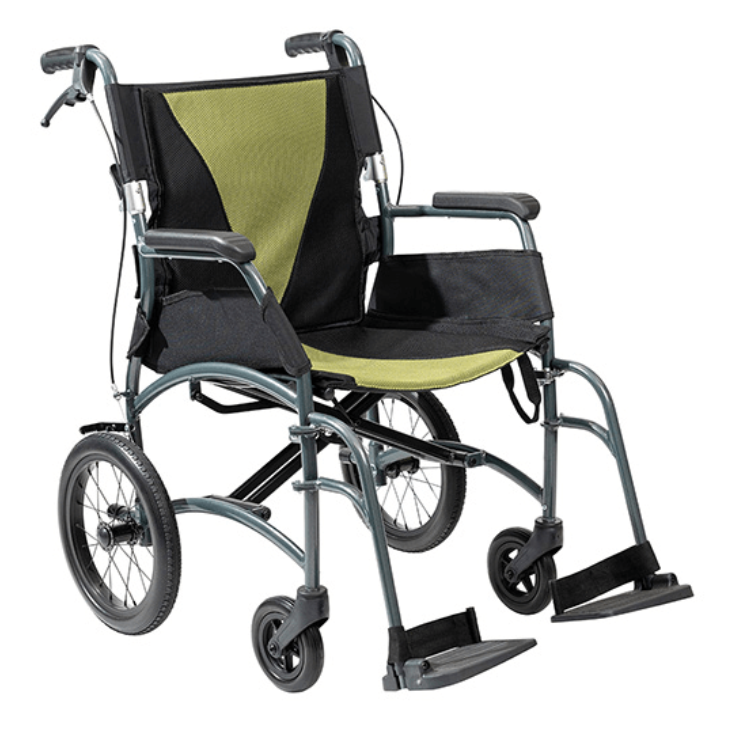 Aspire Vida Folding Manual Wheelchair - Attendant Propelled