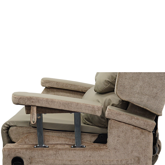CONFIGURA COMFORT | LEFT DROPDOWN ARMREST IN DURATEK