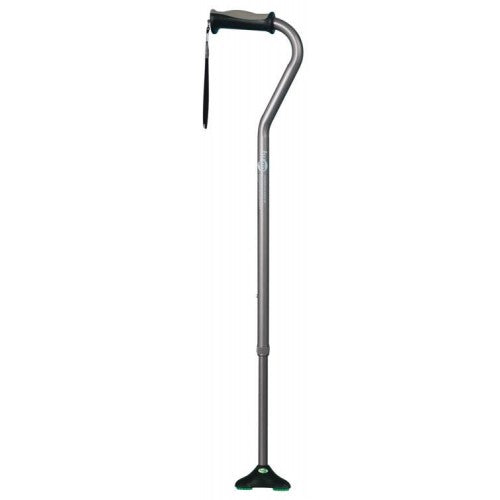 Hugo Offset Cane with QuadPod Tip (3 Colours)