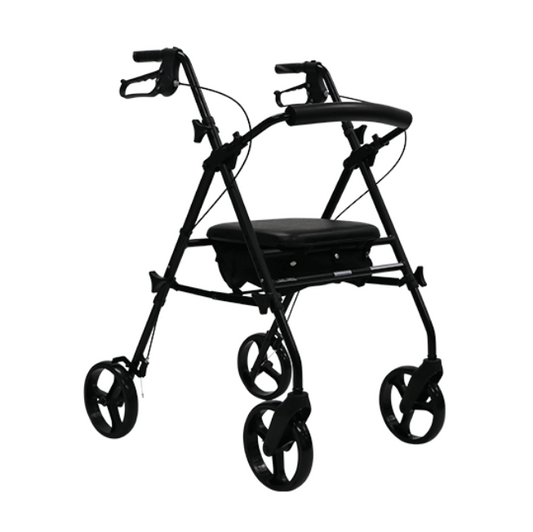 Aspire Flex Adjustable Seat Walker 8'' Wheel