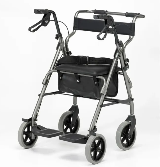 Days 2-in-1 Transit Rollator - Silver