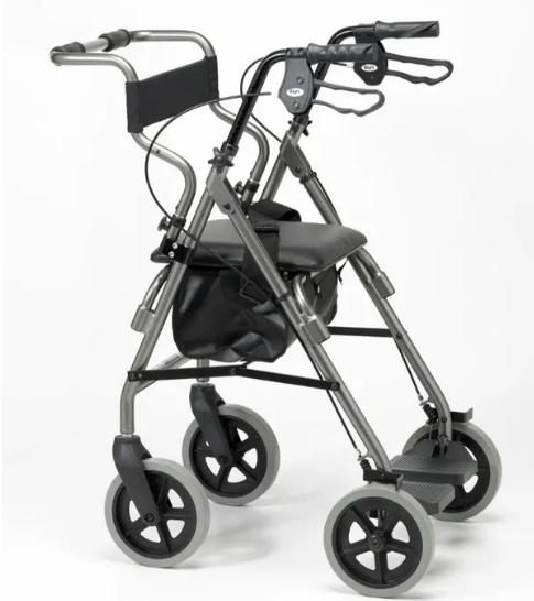Days 2-in-1 Transit Rollator - Silver