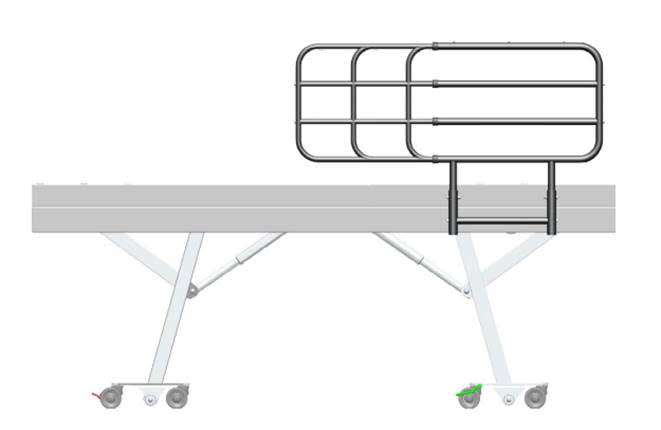 ComfiMotion ACTIV Care Bed - Extendable Bed Rail