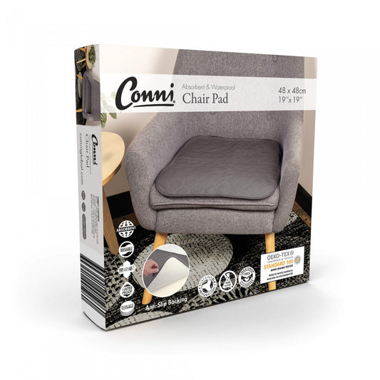 Conni Chair Pad (Charcoal -Small 48cm x 48cm)