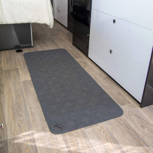 Conni Anti-Slip Floor Mat Long Runner - Grey -60cm x 150cm