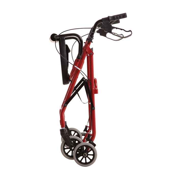 MLE Economy With Care Rollator - 6-inch wheels