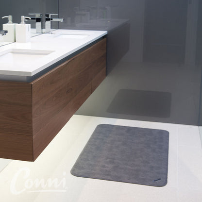 Conni Anti Slip Floor Mat Classic - Grey-60cm x 90cm
