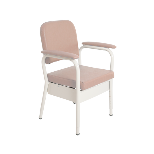 ASPIRE DELUXE BEDSIDE COMMODE (Colour - Champagne)