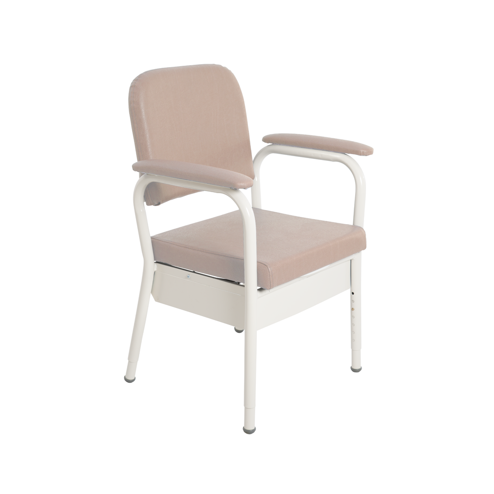 ASPIRE DELUXE BEDSIDE COMMODE (Colour - Champagne)