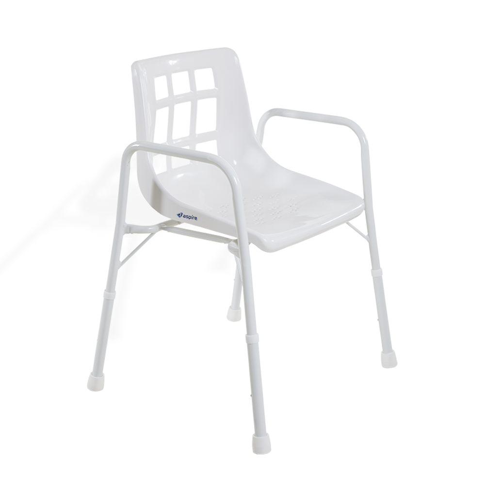 ASPIRE Shower Chair with Arms – Wide