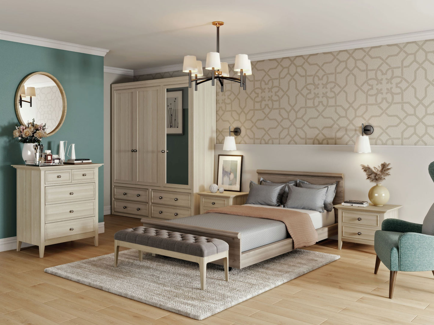 EMPRESA FLOORLINE BED - BENTO WHITE (2 sizes)