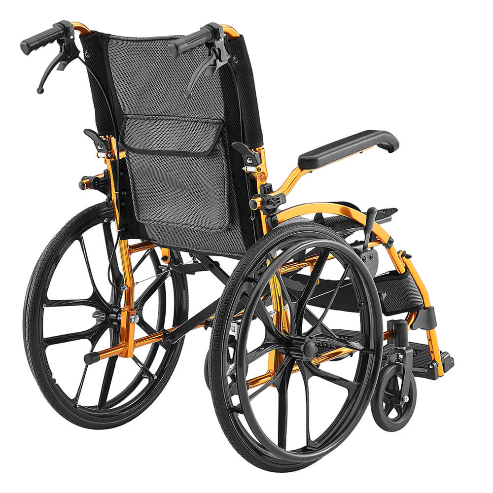 MetroX Folding Wheelchair - SELF PROPELLED