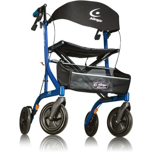 AIRGO EXCURSION TALL ROLLATOR X23 - PACIFIC BLUE