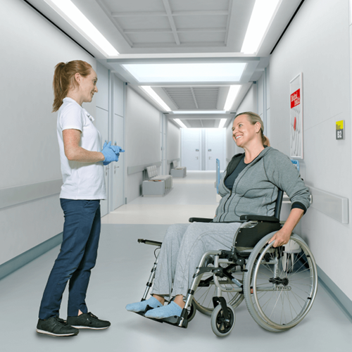 Aspire Assist 2 Wheelchair Deluxe Vinyl (4 Sizes)