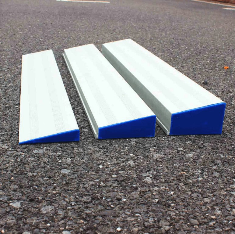 3-Pc Aluminium Wheelchair Threshold Door Ramp