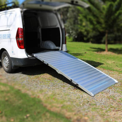 Aluminium Folding Removalist Walk Ramp 400kg - 2.1m Length