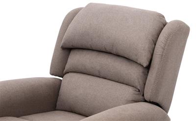 Donatello Lift Recliner-Roll Back Merino Steel