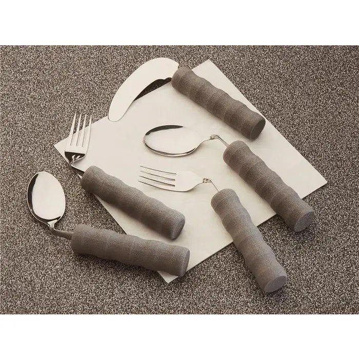 Homecraft Lightweight Foam Handled Angled Cutlery