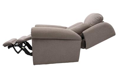 Donatello Lift Recliner - Petite - Lateral Back Merino Steel