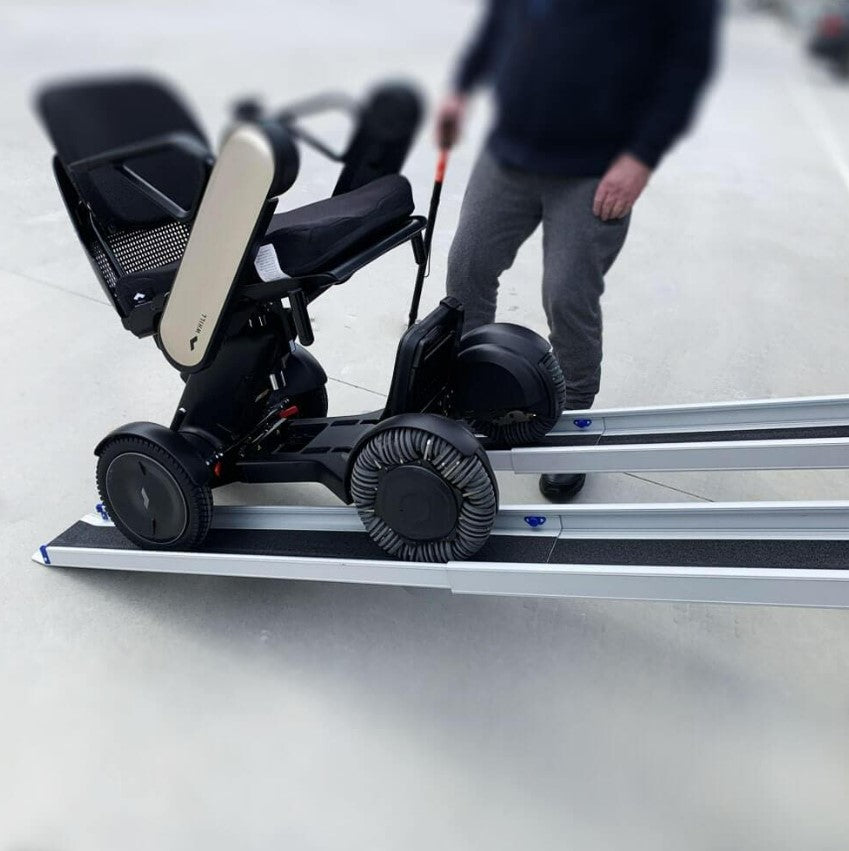 Lightweight Telescopic Wheelchair Ramps & Carry Bag