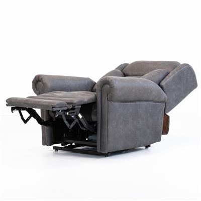 Donatello Lift Recliner - Lateral Backrest Canyon Steel