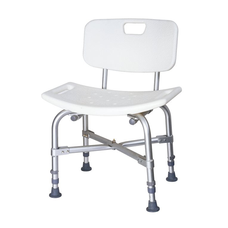 Breezy BasiX Everyday Bariatric Bath Stool Detach Back