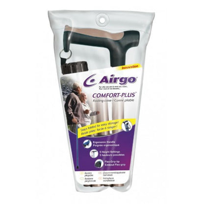 Airgo Comfort-Plus Folding Cane (6 Colours)