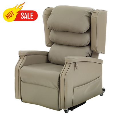 CONFIGURA COMFORT LIFT CHAIR - Beige Vinyl