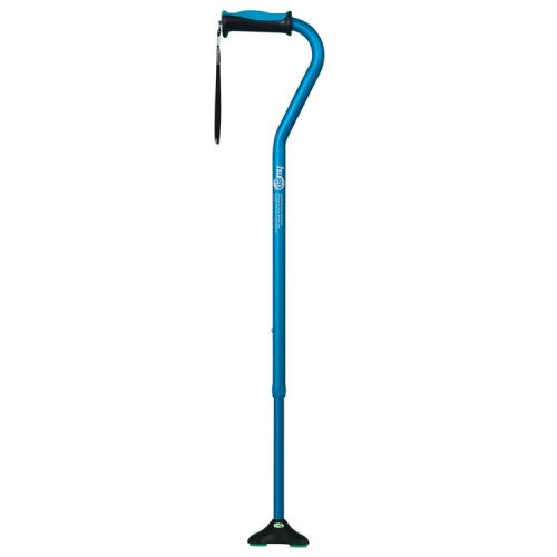 Hugo Offset Cane with QuadPod Tip (3 Colours)
