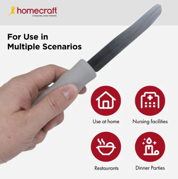 Homecraft Lightweight Foam Handled Cutlery