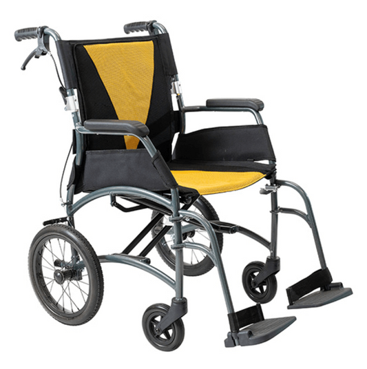 Aspire Vida Folding Manual Wheelchair - Attendant Propelled