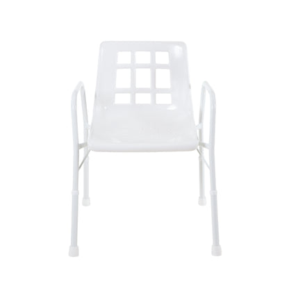 Aspire Shower Chair with Arms - Aluminium / Treated Steel (2 Size)