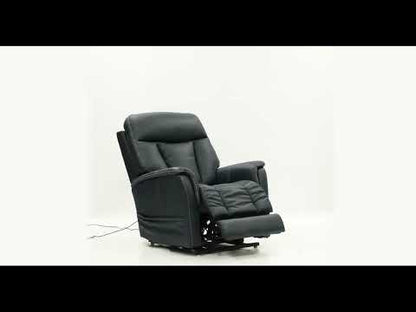 Aspire Monet Dual Action Lift Recline Chair - Canyon Ocean Microsuede