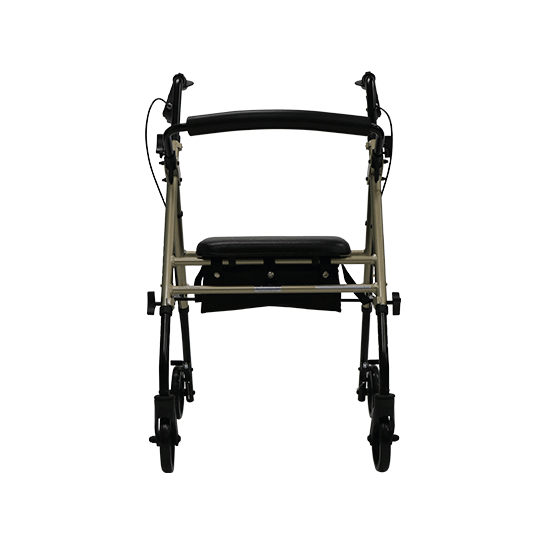 Aspire Flex Adjustable Seat Walker 6'' Wheel