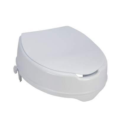 Raised Toilet Seat with lid