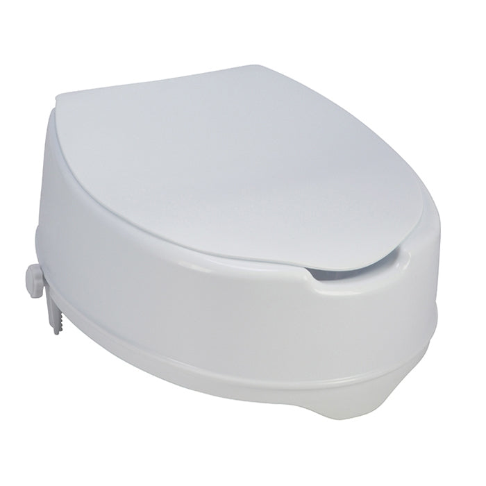 Raised Toilet Seat with lid