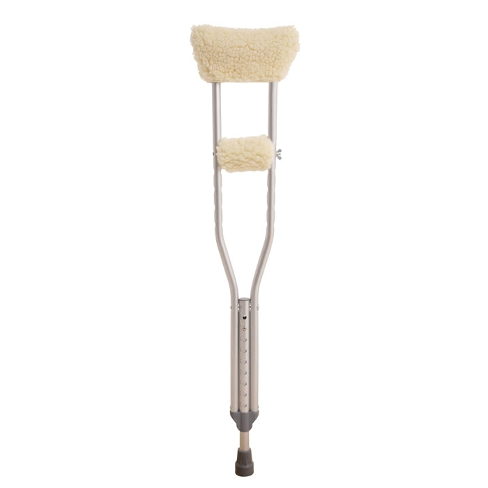 Crutches Fluffy Cover Set