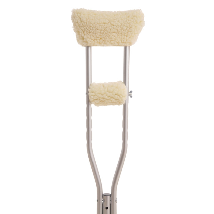 Crutches Fluffy Cover Set