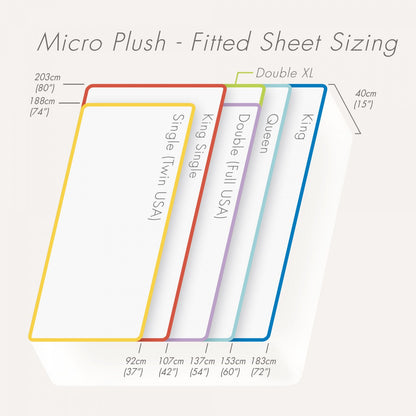 Conni Micro-Plush Waterproof Mattress Protector (King Single 107*203cm)