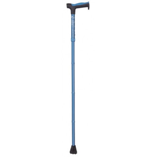 AIRGO COMFORT-PLUS FOLDING CANE - BLUE