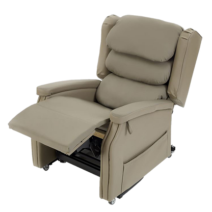 CONFIGURA COMFORT LIFT CHAIR - Beige Vinyl