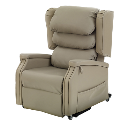 CONFIGURA COMFORT LIFT CHAIR - Beige Vinyl
