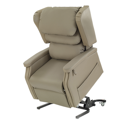 CONFIGURA COMFORT LIFT CHAIR - Beige Vinyl