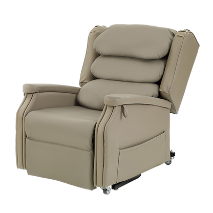 CONFIGURA COMFORT LIFT CHAIR - Beige Vinyl