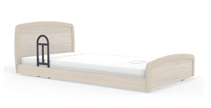 EMPRESA FLOORLINE BED | KING SINGLE, ALEXANDER PADDED FABRIC