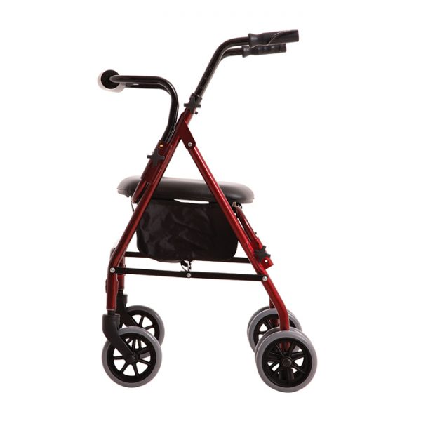 MLE Push Down Brake Deluxe Rollator