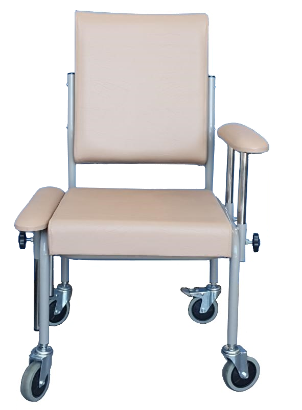 AG100M, Prepcare Comfort (STD) Mid Back Chair with Adjustable Height and Arms, 